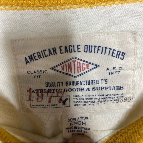 American Eagle Outfitters raglan tee size XS - Picture 2 of 3